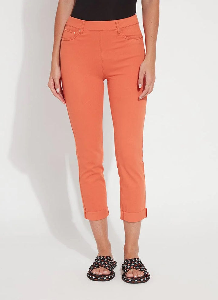 EMMY TOOTHPICK STRAIGHT LEG-VIBRANT APRICOT - Kingfisher Road - Online Boutique