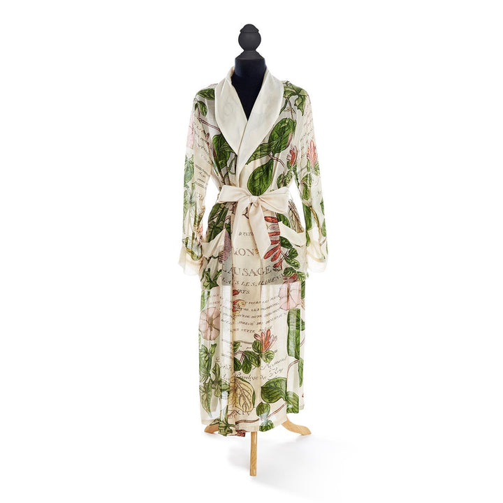 HONEYSUCKLE PRINT ROBE GOWN - Kingfisher Road - Online Boutique