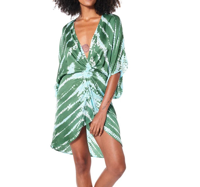 Savannah wrap mini outlet dress