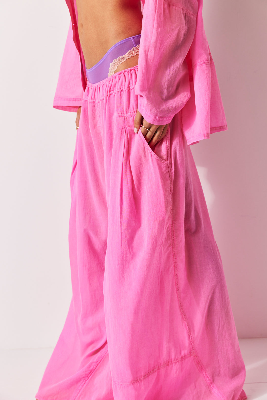 HEAT OF THE NIGHT LOUNGE-NEON PINK - Kingfisher Road - Online Boutique