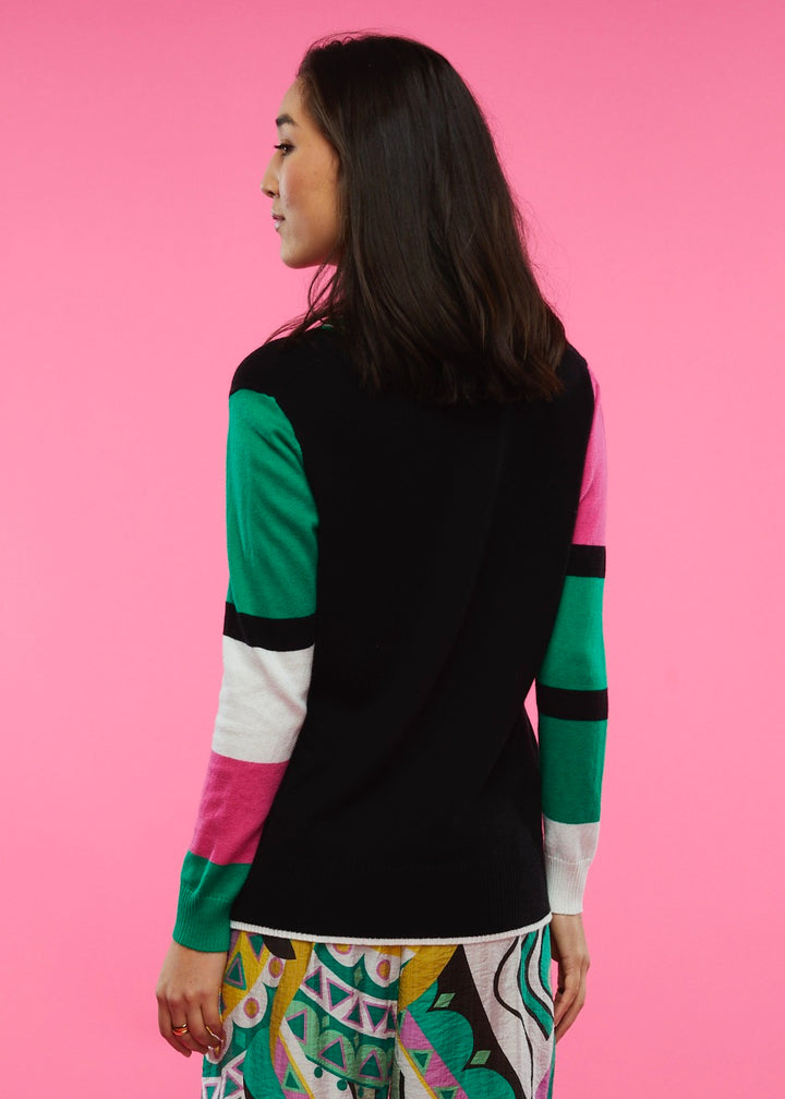 CRICKET SWEATER-BLACK - Kingfisher Road - Online Boutique