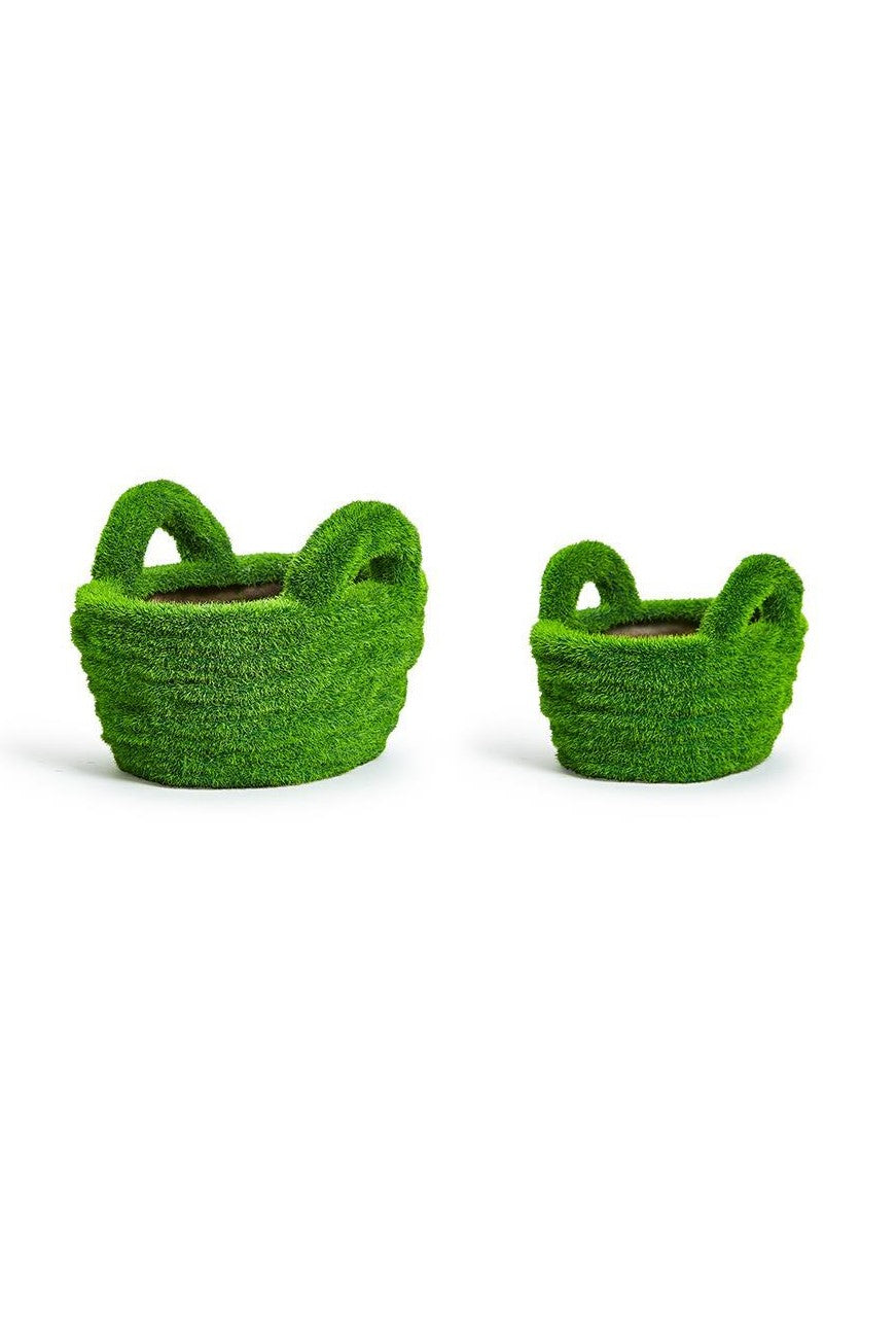 FAUX MOSS BASKETS - S - Kingfisher Road - Online Boutique