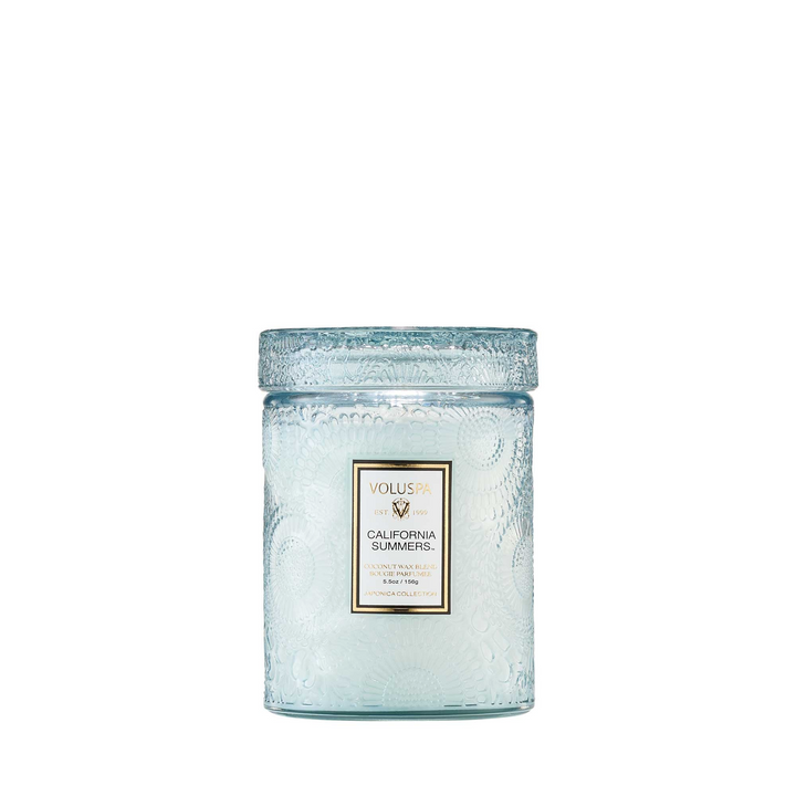 CALIFORNIA SUMMERS SMALL JAR CANDLE - Kingfisher Road - Online Boutique