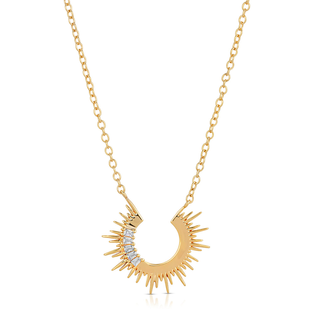 SUNSET VOYAGE NECKLACE-CLEAR - Kingfisher Road - Online Boutique