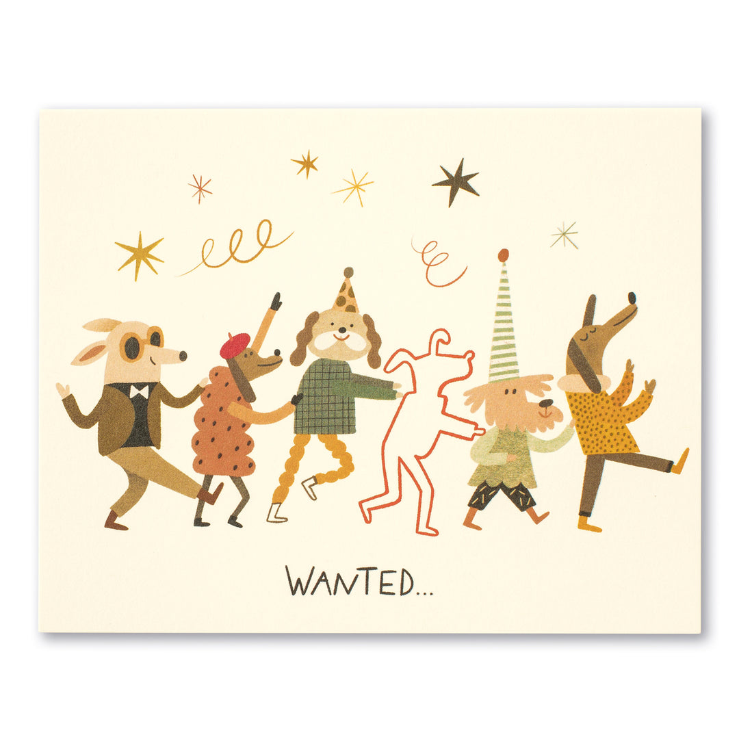 "Wanted" Missing You Card - Kingfisher Road - Online Boutique