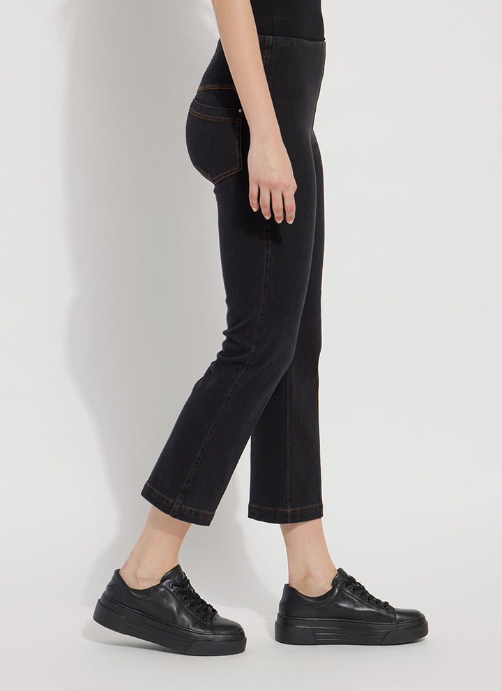 ANKLE DENIM BABY BOOTCUT-MIDTOWN BLACK - Kingfisher Road - Online Boutique