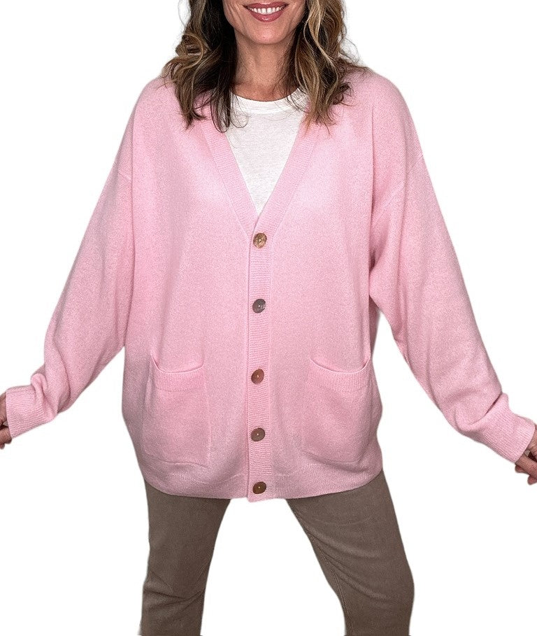 CANGGU OVERSIZED CARDIGAN-CANDY FLOSS - Kingfisher Road - Online Boutique