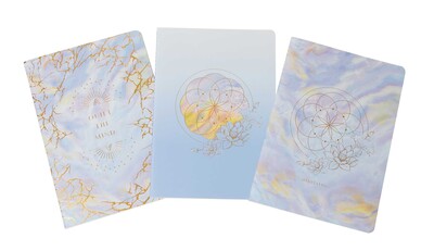 MEDITATION NOTEBOOK COLLECTION (3) - Kingfisher Road - Online Boutique
