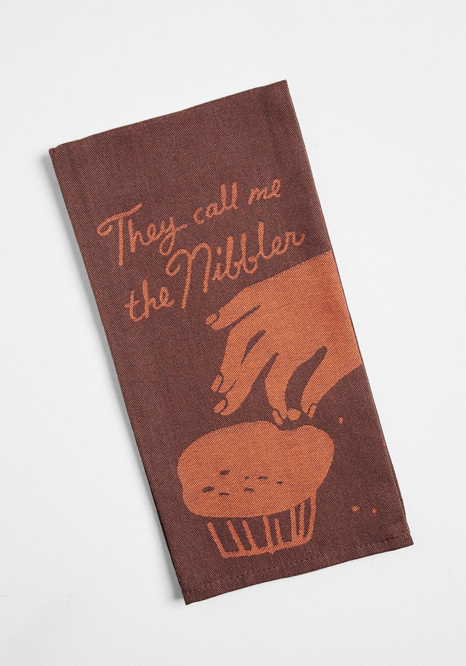 Call Me The Nibbler Dish Towel - Kingfisher Road - Online Boutique