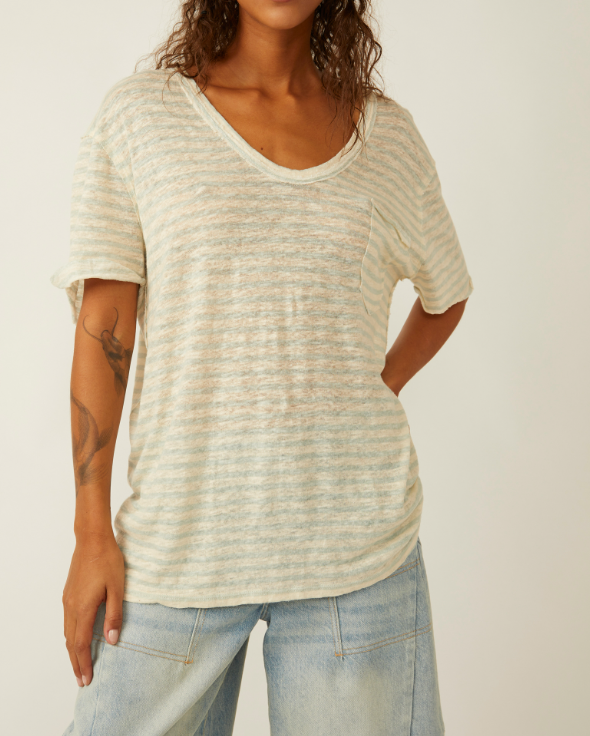 CARE FP ALL I NEED TEE YD-MINERAL SEA COMBO - Kingfisher Road - Online Boutique