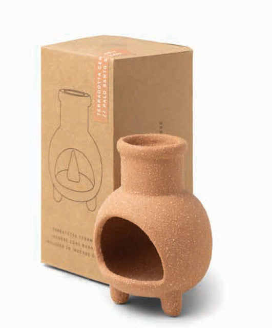 CHIMINEA CERAMIC INCENSE CONE HOLDER - Kingfisher Road - Online Boutique