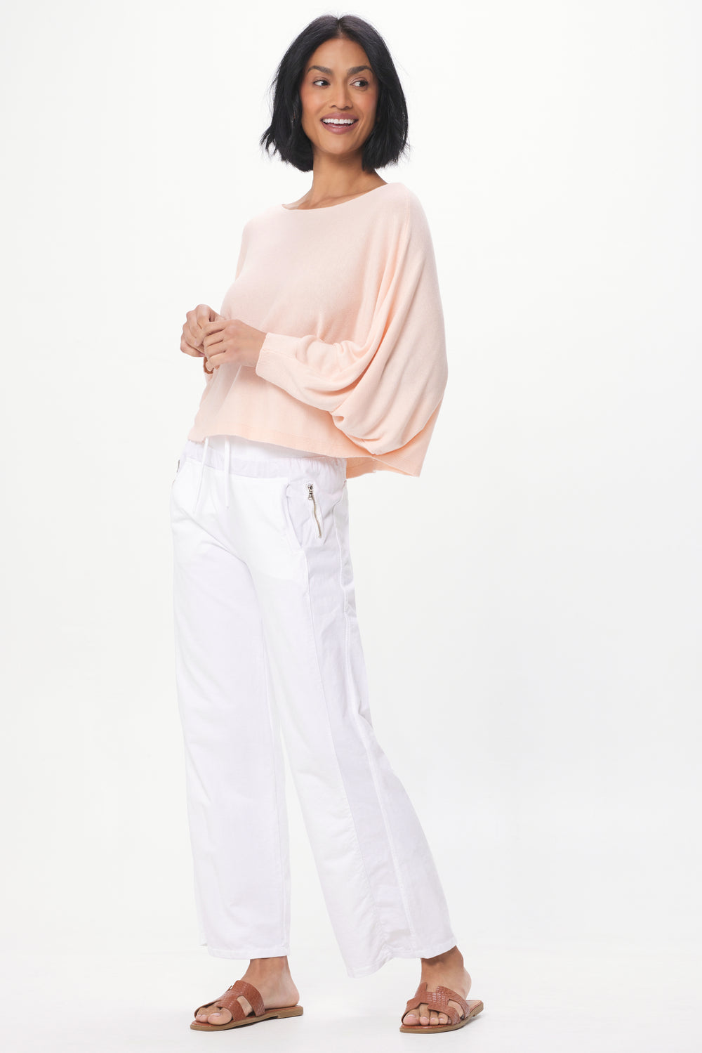 153 ULTIMATE PALAZZO PANTS-WHITE - Kingfisher Road - Online Boutique