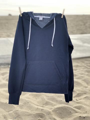 Navy Hoodie - Kingfisher Road - Online Boutique