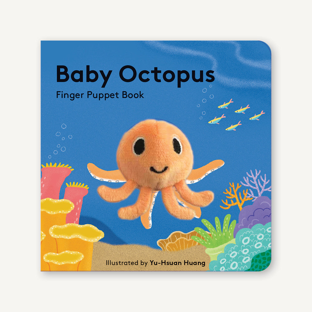 BABY OCTOPUS FINGER PUPPET BOOK - Kingfisher Road - Online Boutique
