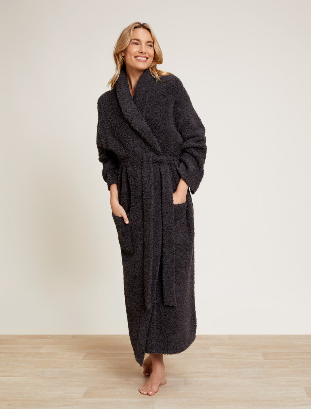 COZYCHIC SKULL ROBE-CARBON ALMOND - Kingfisher Road - Online Boutique