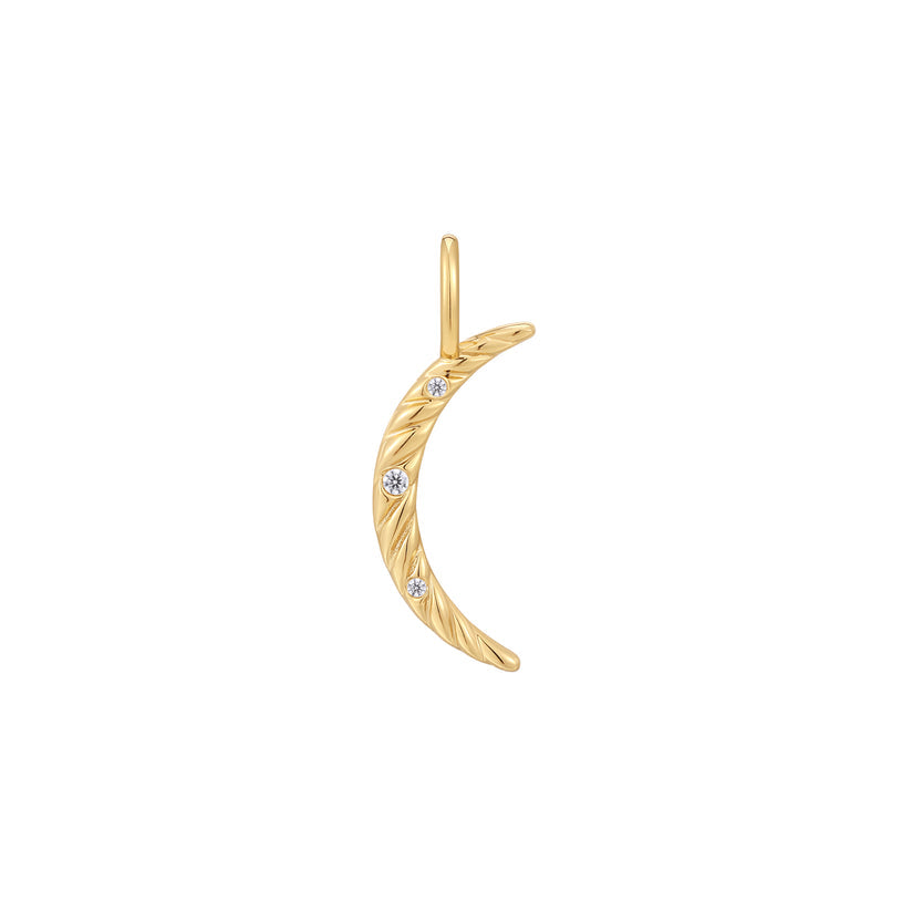 MOON CHARM-GOLD - Kingfisher Road - Online Boutique