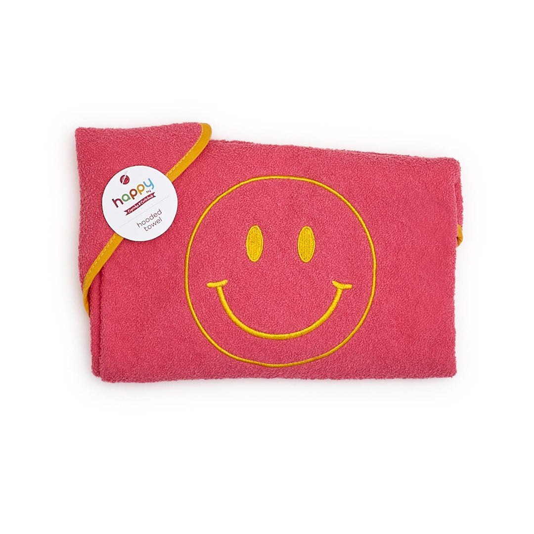 HAPPY COZY PLUSH TERRY HOODED TOWEL - Kingfisher Road - Online Boutique