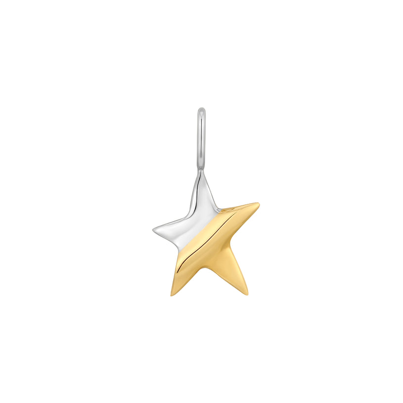 TWO TONE STAR CHARM - Kingfisher Road - Online Boutique