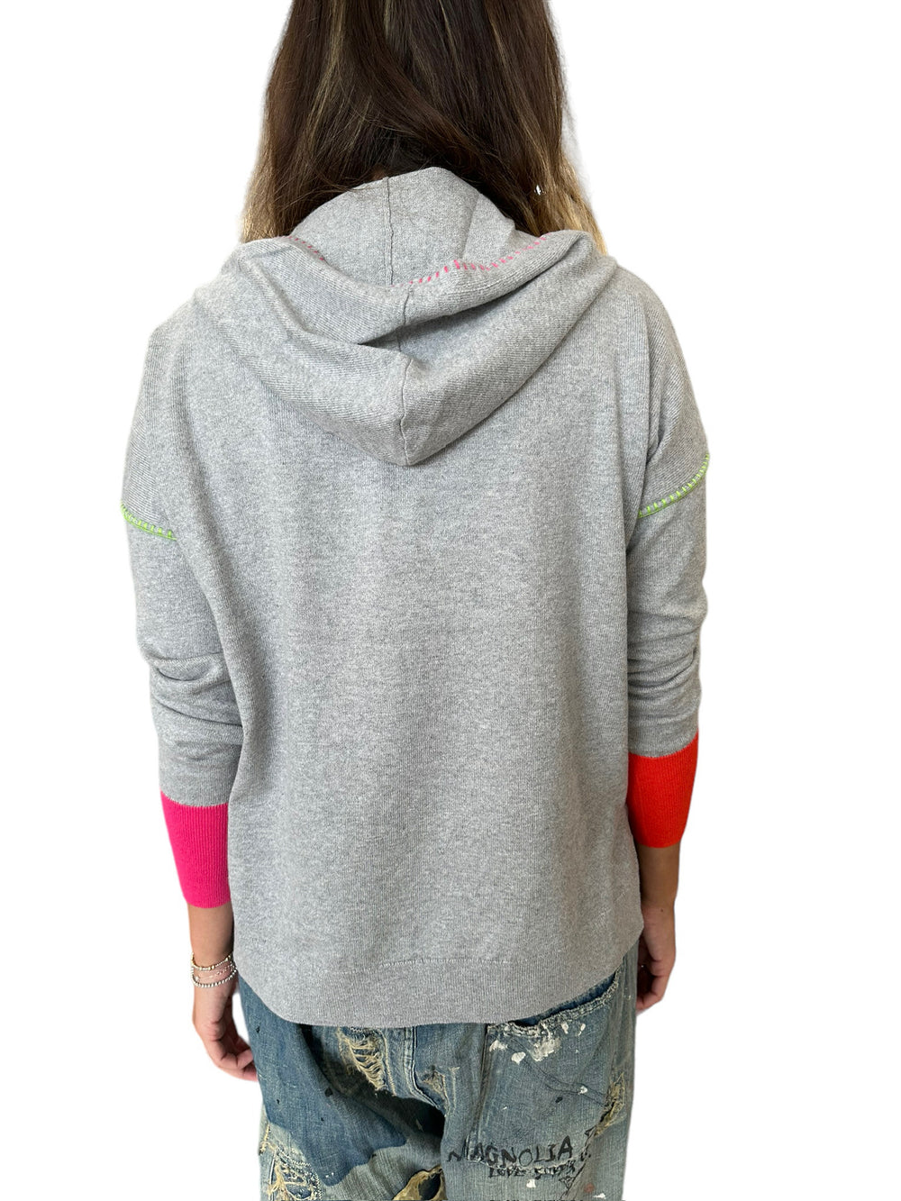 WHIPSTITCH HOODIE - HEATHER - Kingfisher Road - Online Boutique