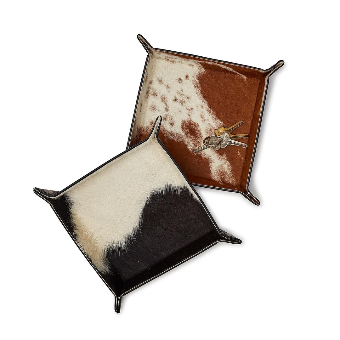 NATURAL COWHIDE VALET TRAY - Kingfisher Road - Online Boutique