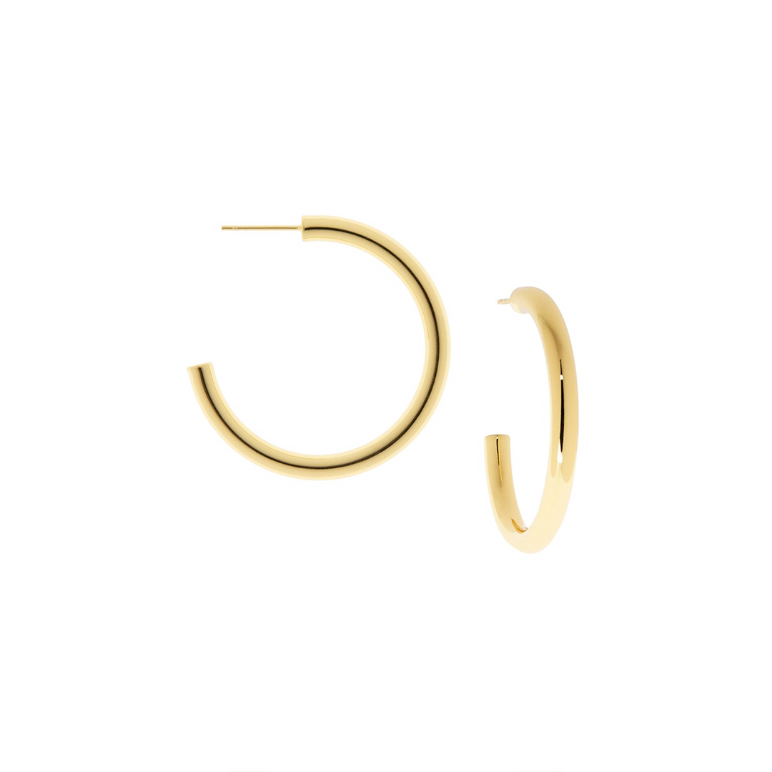 HOLLOW HOOP-GOLD - Kingfisher Road - Online Boutique