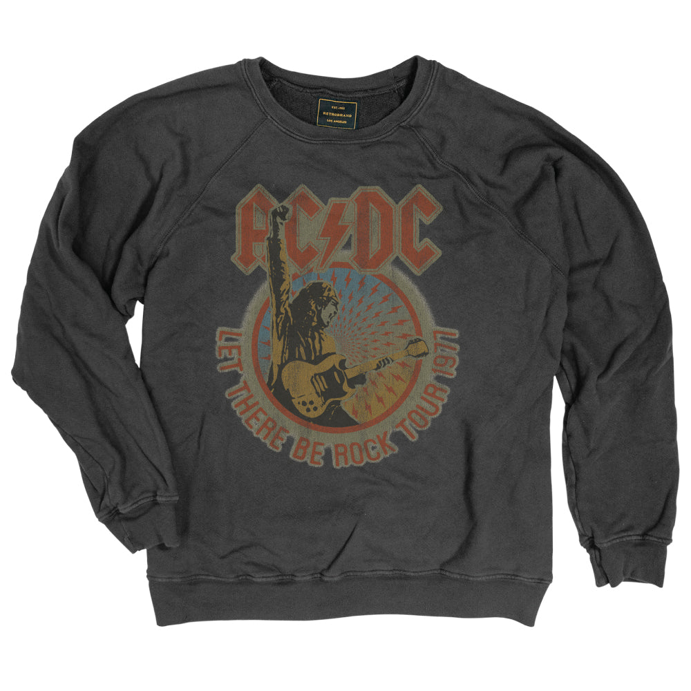 AC/DC LET THERE BE ROCK-VINTAGE BLACK - Kingfisher Road - Online Boutique