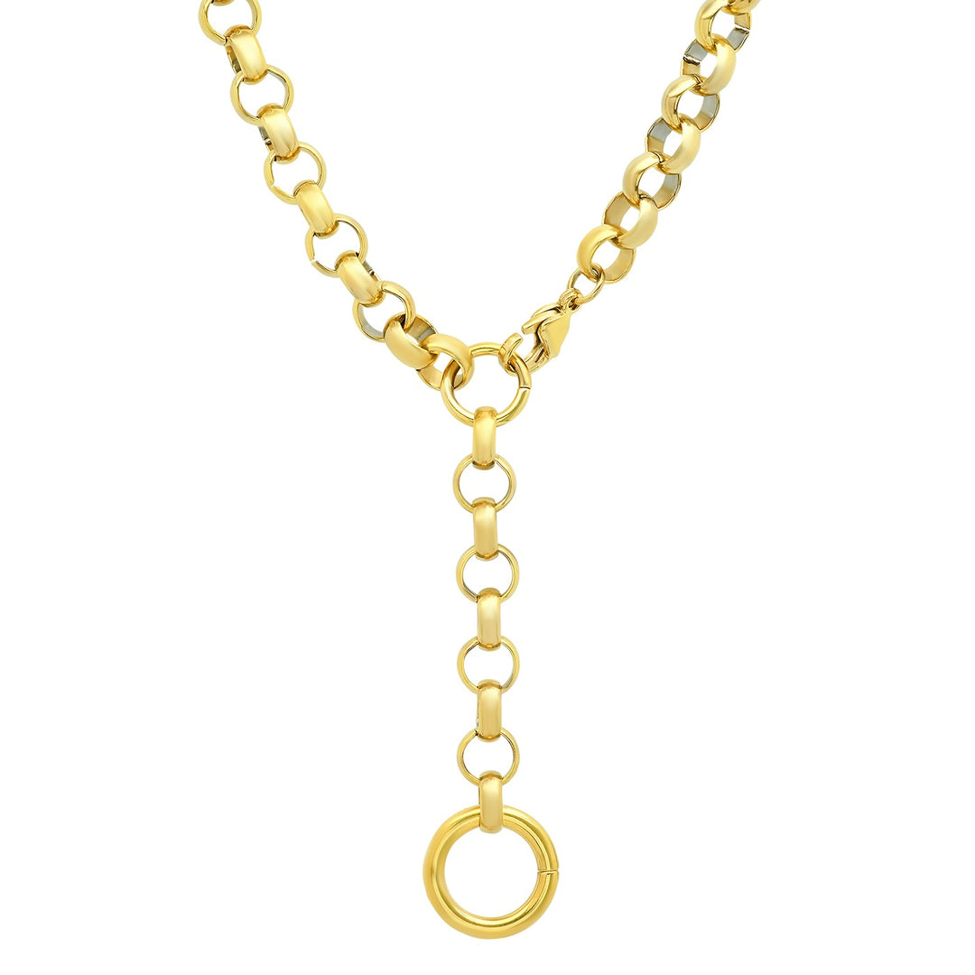 ROLO CHAIN Y NECKLACE-GOLD - Kingfisher Road - Online Boutique