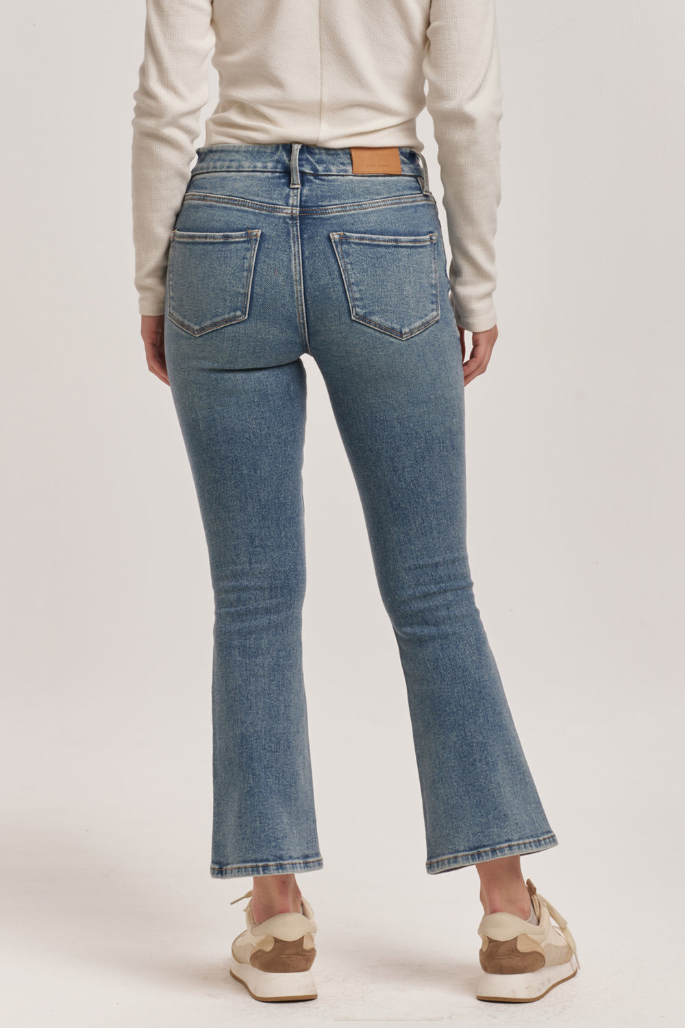 JEANNE CROPPED HI-RISE JEAN-ANTIQUE WASH - Kingfisher Road - Online Boutique