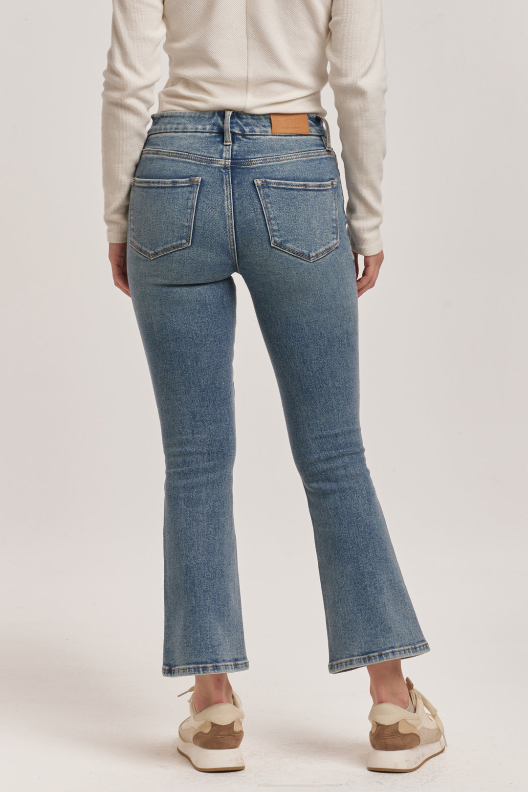 JEANNE CROPPED HI-RISE JEAN-ANTIQUE WASH - Kingfisher Road - Online Boutique