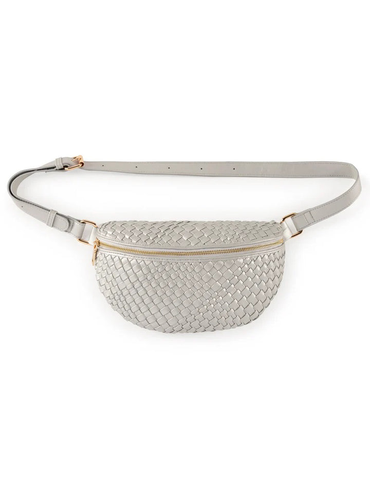 BLYTHE SLING BAG-SILVER