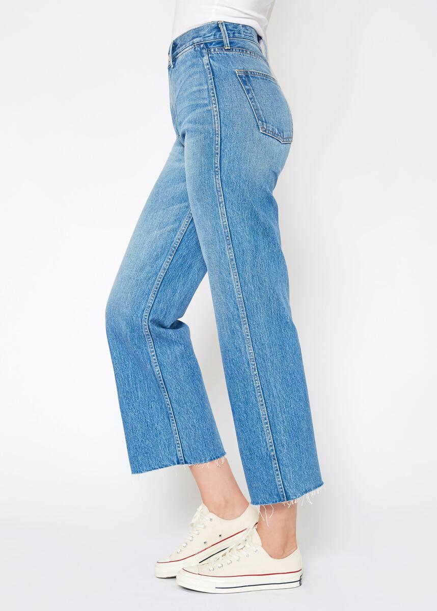 QUEEN WIDE LEG CROP DENIM-LAWRENCE - Kingfisher Road - Online Boutique