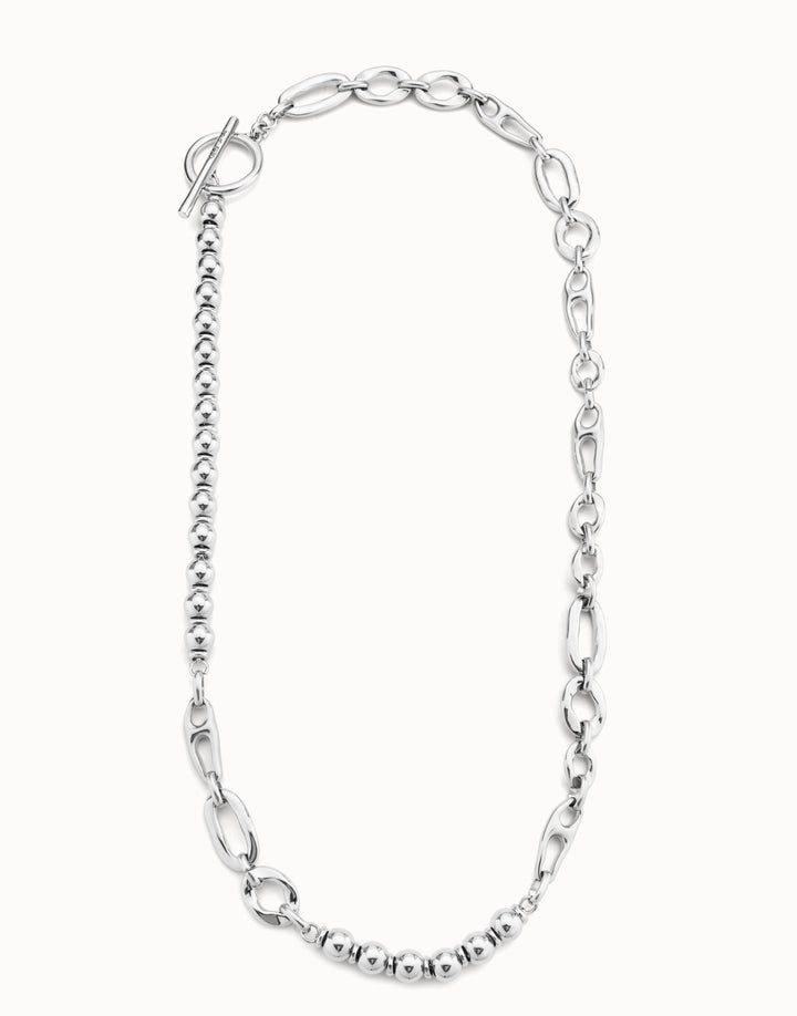 YOLO NECKLACE-SILVER - Kingfisher Road - Online Boutique