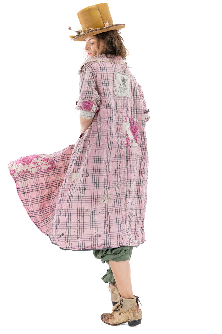 CHECK TANCY COAT-TELEPHONE CHECK - Kingfisher Road - Online Boutique