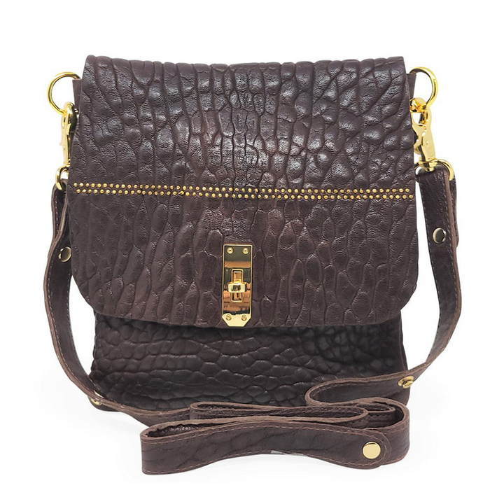 GIA CROSSBODY-CHOCOLATE