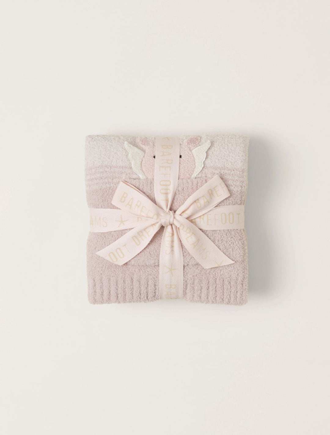 COZYCHIC FLYING PIG STROLLER BLANKET-CREAM