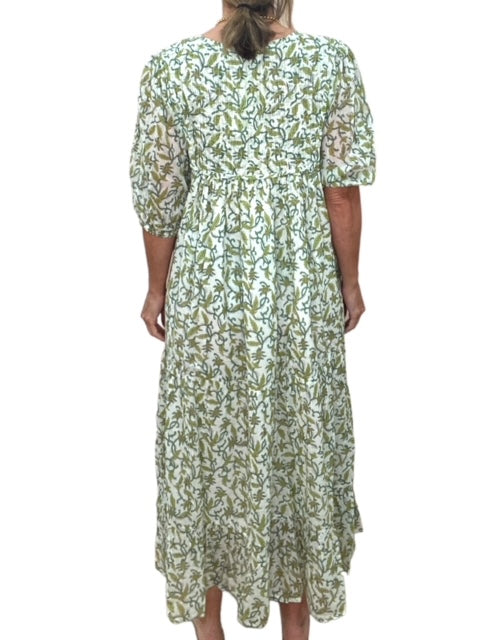 VIDA MAXI DRESS-GREEN - Kingfisher Road - Online Boutique