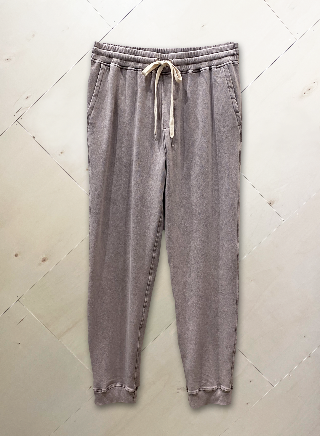 SWEATPANT-HEATHER CHROME - Kingfisher Road - Online Boutique