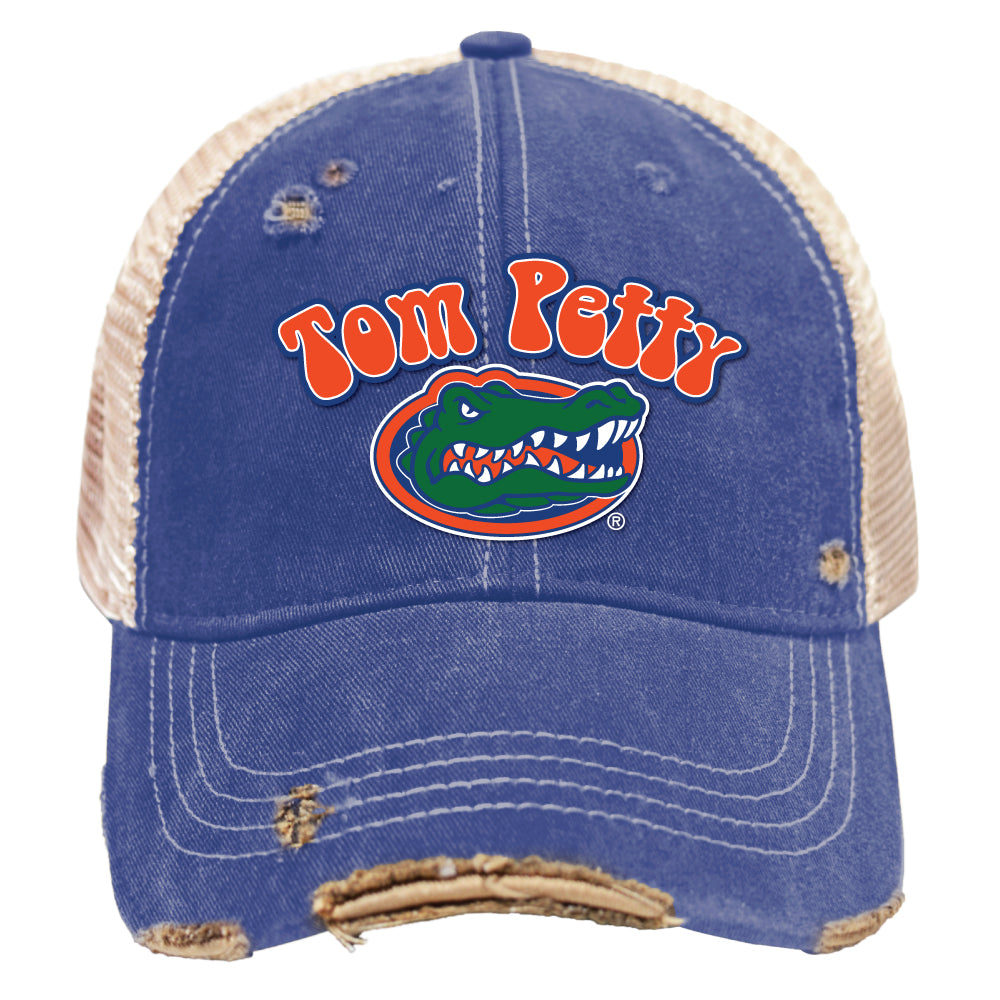SNAP BACK TRUCKER HAT-TOM PETTY X FLORIDA GATORS - Kingfisher Road - Online Boutique