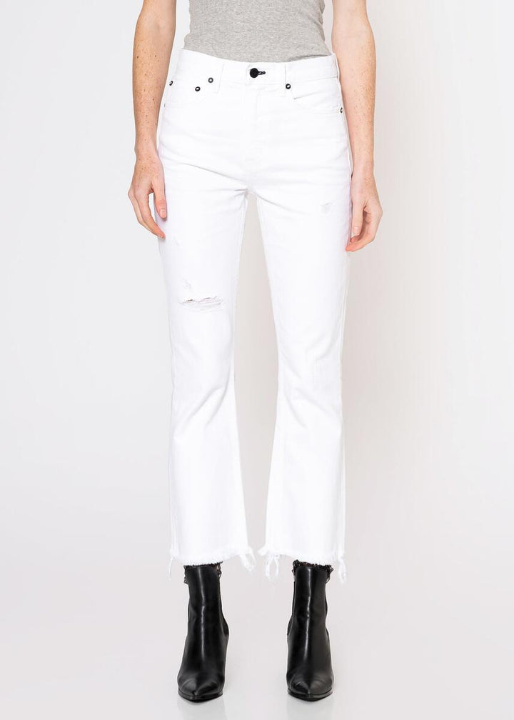 FARRAH KICK FLARE-WHITE - Kingfisher Road - Online Boutique