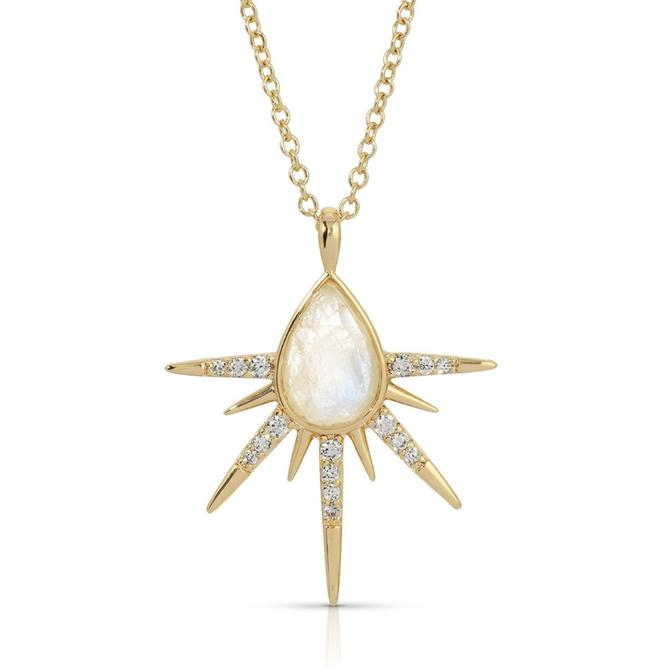 STARLIGHT BURST NECKLACE - Kingfisher Road - Online Boutique