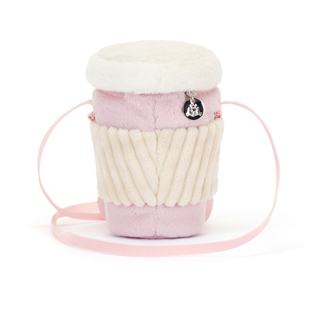 AMUSEABLES COFFEE-TO-GO PINK BAG