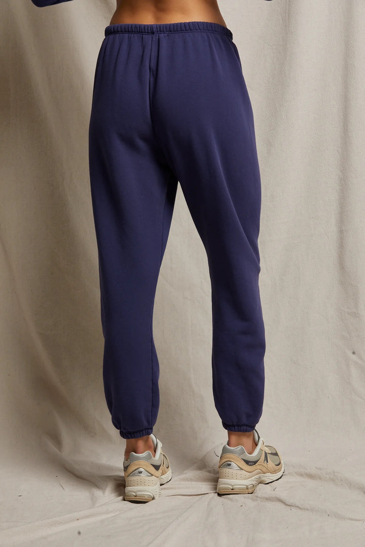 STEVIE FLEECE EASY SWEATPANT-DUSK