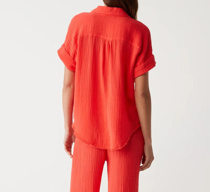 BAILEY BUTTON DOWN SHIRT-SPRITZ - Kingfisher Road - Online Boutique