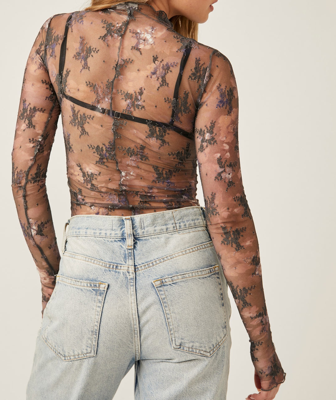 PRINTED LADY LUX LAYERING TOP - NIGHT SKY COMBO - Kingfisher Road - Online Boutique