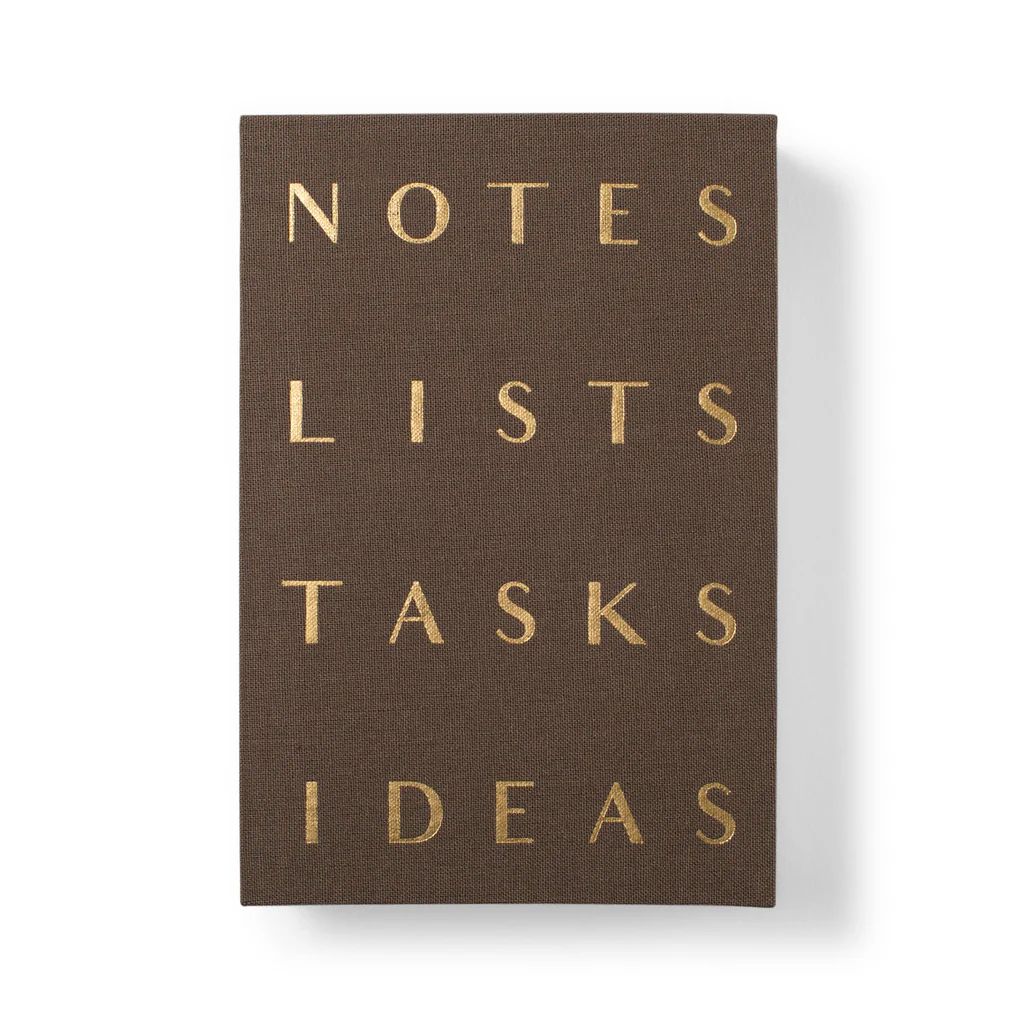 NOTES LISTS TASKS IDEAS NOTEPAD - Kingfisher Road - Online Boutique