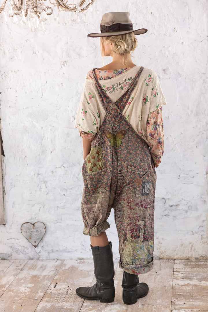 BENJAMIN WIDE LEG OVERALLS-FRUIT MARKET - Kingfisher Road - Online Boutique