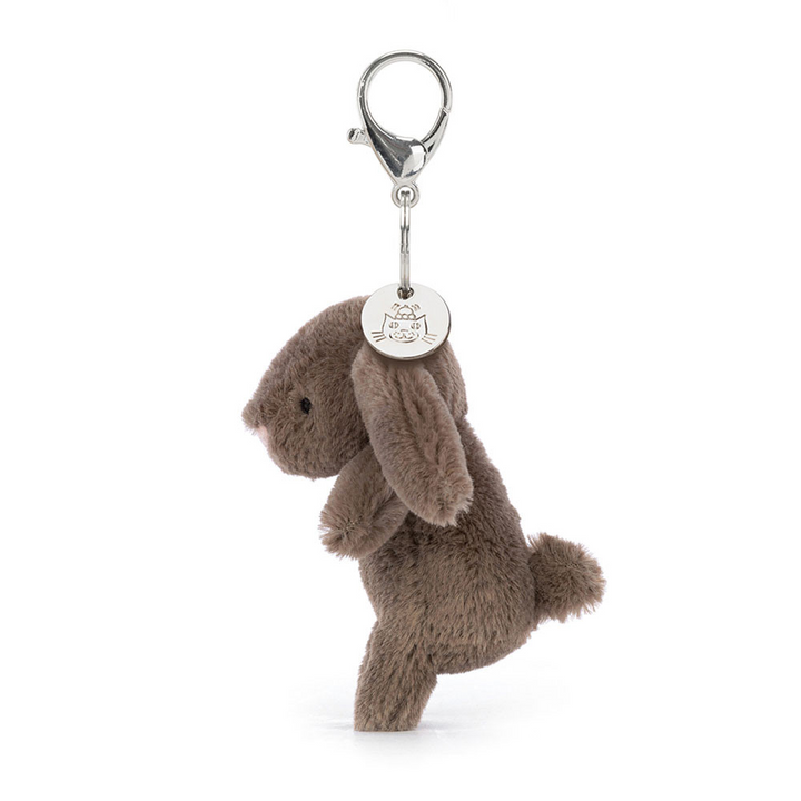 BASHFUL TRUFFLE BUNNY BAG CHARM - Kingfisher Road - Online Boutique