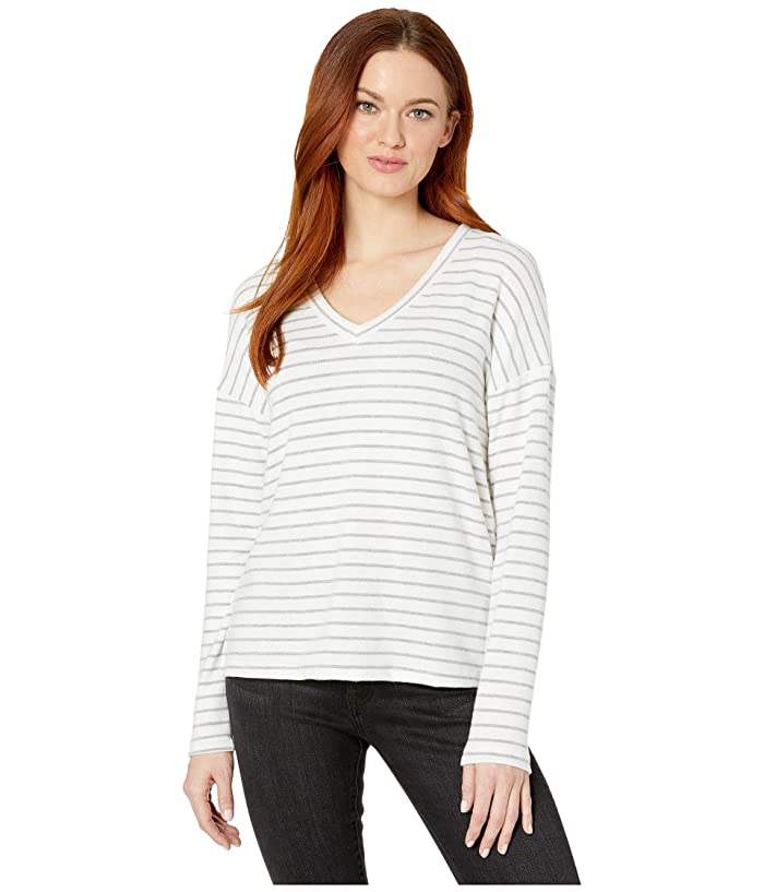 MEDINA L/S V-NECK STRIPE - Kingfisher Road - Online Boutique