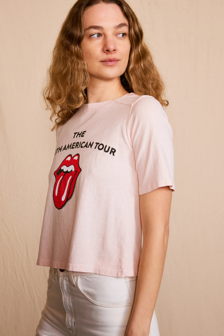 THE ROLLING STONES NORTH AMERICAN TOUR TEE-WHITE - Kingfisher Road - Online Boutique