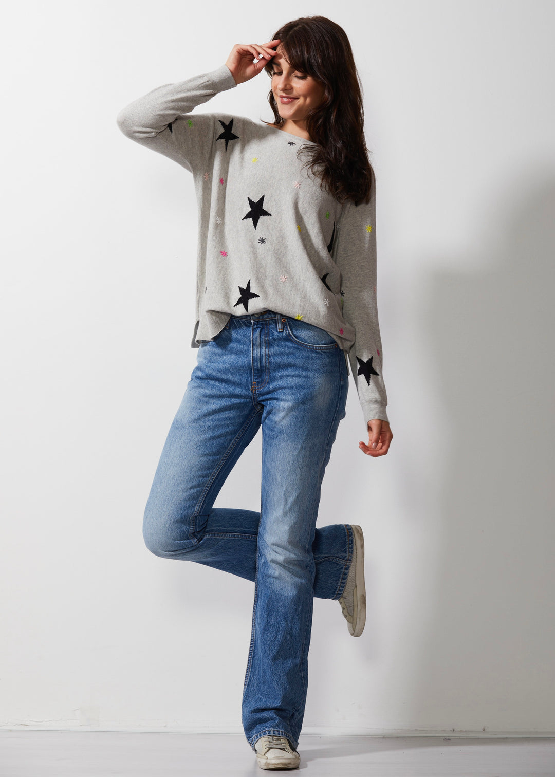 STARS & MOON SWEATER-MARL